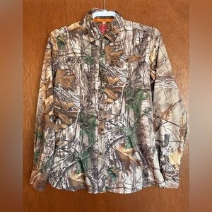 Women's Camouflage Button Down Shirt